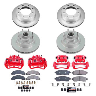 PowerStop® - Z23 Evolution Sport Plain Front and Rear Brake Kit with Calipers