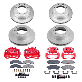 PowerStop® - Z23 Evolution Sport Plain Front and Rear Brake Kit with Calipers