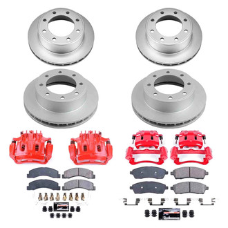 PowerStop® - Z23 Evolution Sport Plain Front and Rear Brake Kit with Calipers