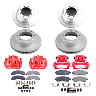 PowerStop® - Z23 Evolution Sport Plain Front and Rear Brake Kit with Calipers