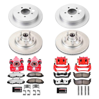 PowerStop® - Z36 Extreme Plain Brake Kit with Calipers