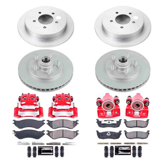 PowerStop® - Z23 Evolution Sport Plain Brake Kit with Calipers