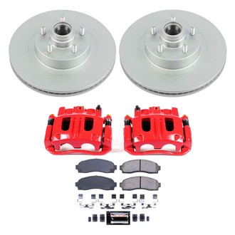 PowerStop® - Z23 Evolution Sport Plain Front Brake Kit with Calipers