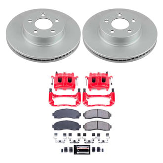 PowerStop® - Z23 Evolution Sport Plain Front Brake Kit with Calipers