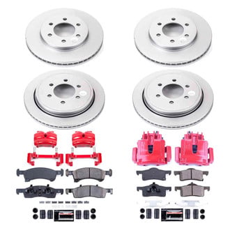 PowerStop® - Z23 Evolution Sport Plain Front and Rear Brake Kit with Calipers