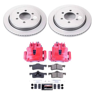 PowerStop® - Z23 Evolution Sport Plain Rear Brake Kit with Calipers