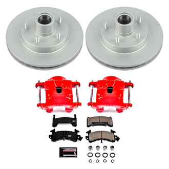PowerStop® - Z23 Evolution Sport Plain Front Brake Kit with Calipers