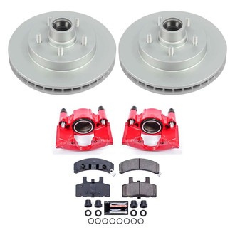 PowerStop® - Z23 Evolution Sport Plain Front Brake Kit with Calipers
