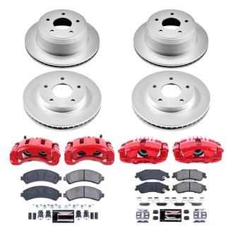 PowerStop® - Z23 Evolution Sport Plain Brake Kit with Calipers