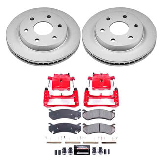 PowerStop® - Z23 Evolution Sport Plain Front Brake Kit with Calipers