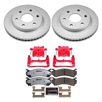 PowerStop® - Z36 Extreme Plain Front Brake Kit with Calipers