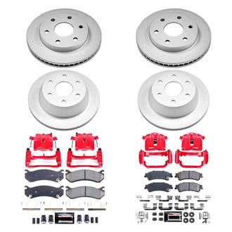 PowerStop® - Z23 Evolution Sport Plain Front and Rear Brake Kit with Calipers