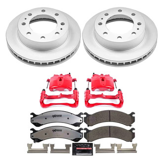 PowerStop® - Z36 Extreme Plain Front Brake Kit with Calipers