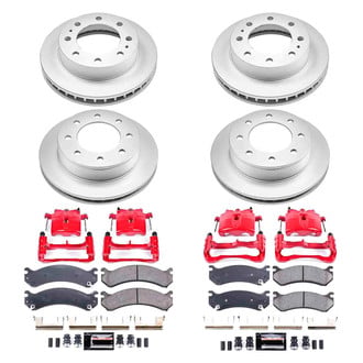 PowerStop® - Z23 Evolution Sport Plain Front and Rear Brake Kit with Calipers