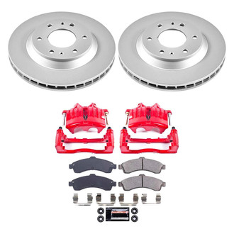 PowerStop® - Z23 Evolution Sport Plain Brake Kit with Calipers