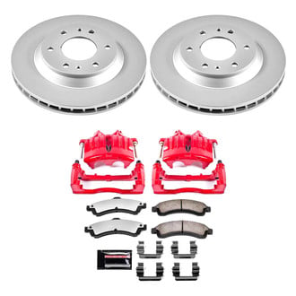 PowerStop® - Z36 Extreme Plain Front Brake Kit with Calipers