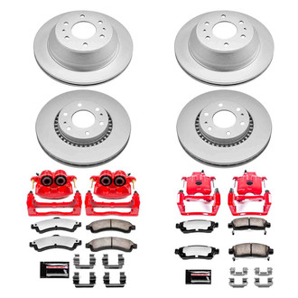 PowerStop® - Z36 Extreme Plain Brake Kit with Calipers