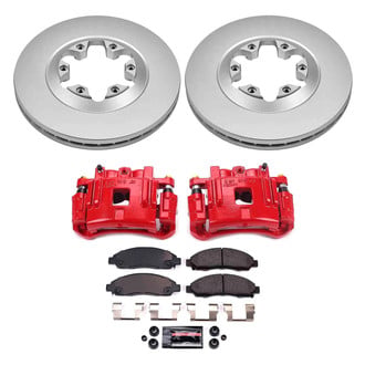 PowerStop® - Z23 Evolution Sport Plain Front Brake Kit with Calipers