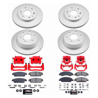 PowerStop® - Z23 Evolution Sport Plain Brake Kit with Calipers