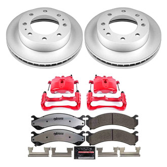 PowerStop® - Z36 Extreme Plain Front Brake Kit with Calipers