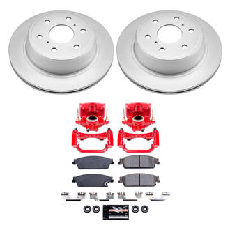 PowerStop® - Z23 Evolution Sport Plain Rear Brake Kit with Calipers