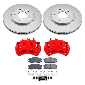 PowerStop® - Z23 Evolution Sport Plain Brake Kit with Calipers