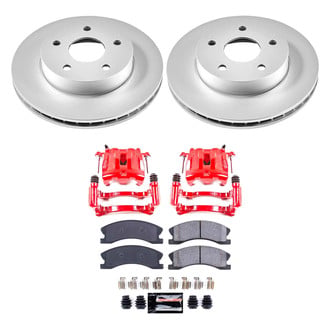 PowerStop® - Z23 Evolution Sport Plain Front Brake Kit with Calipers
