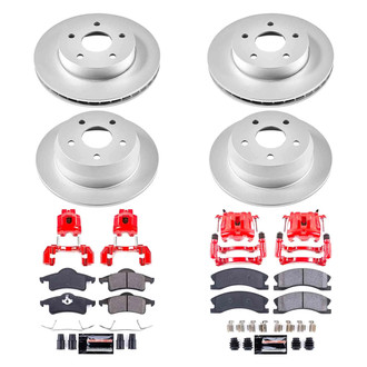 PowerStop® - Z23 Evolution Sport Plain Brake Kit with Calipers