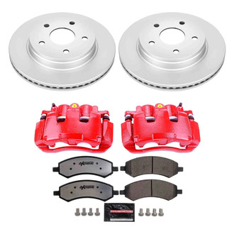 PowerStop® - Z36 Extreme Plain Front Brake Kit with Calipers
