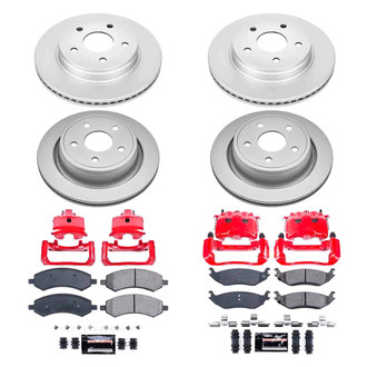 PowerStop® - Z23 Evolution Sport Plain Brake Kit with Calipers