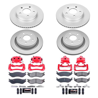 PowerStop® - Z23 Evolution Sport Plain Brake Kit with Calipers
