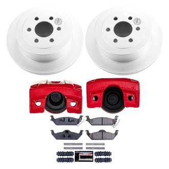 PowerStop® - Z23 Evolution Sport Plain Rear Brake Kit with Calipers