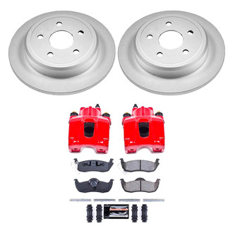 PowerStop® - Z23 Evolution Sport Plain Rear Brake Kit with Calipers