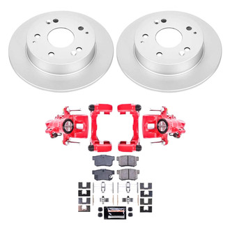 PowerStop® - Z23 Evolution Sport Plain Rear Brake Kit with Calipers