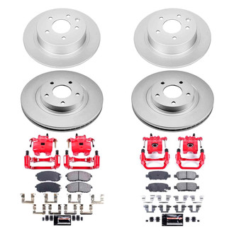 PowerStop® - Z23 Evolution Sport Plain Brake Kit with Calipers