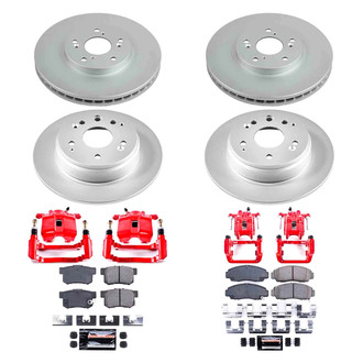 PowerStop® - Z23 Evolution Sport Plain Brake Kit with Calipers