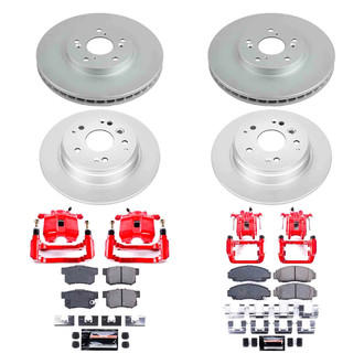 PowerStop® - Z23 Evolution Sport Plain Front and Rear Brake Kit with Calipers