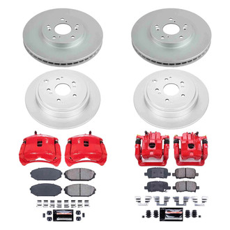 PowerStop® - Z23 Evolution Sport Plain Brake Kit with Calipers