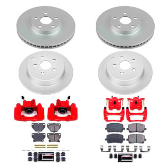 PowerStop® - Z23 Evolution Sport Plain Brake Kit with Calipers