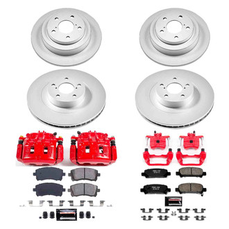 PowerStop® - Z23 Evolution Sport Plain Brake Kit with Calipers