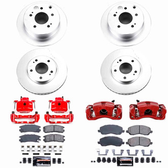 PowerStop® - Z23 Evolution Sport Plain Brake Kit with Calipers