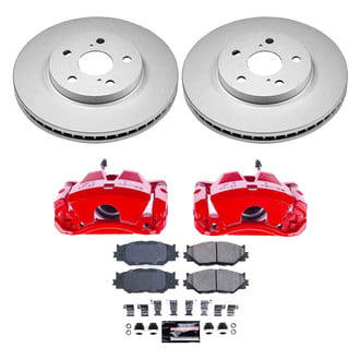 PowerStop® - Z23 Evolution Sport Plain Front Brake Kit with Calipers