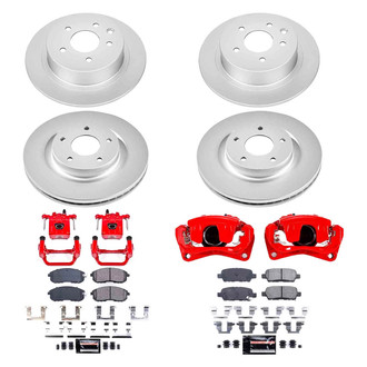 PowerStop® - Z23 Evolution Sport Plain Brake Kit with Calipers