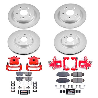 PowerStop® - Z23 Evolution Sport Plain Brake Kit with Calipers