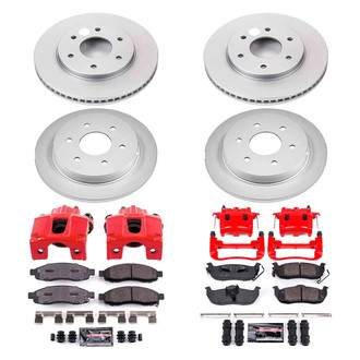 PowerStop® - Z23 Evolution Sport Plain Brake Kit with Calipers