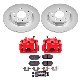 PowerStop® - Z23 Evolution Sport Plain Rear Brake Kit with Calipers