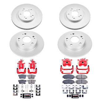 PowerStop® - Z23 Evolution Sport Plain Front and Rear Brake Kit with Calipers