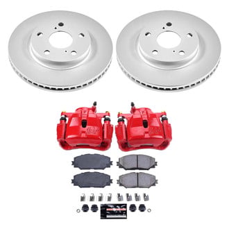 PowerStop® - Z23 Evolution Sport Plain Front Brake Kit with Calipers