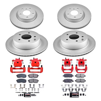 PowerStop® - Z23 Evolution Sport Plain Brake Kit with Calipers