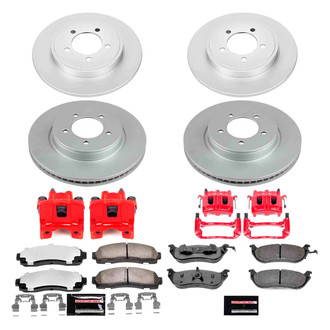 PowerStop® - Z36 Extreme Plain Brake Kit with Calipers